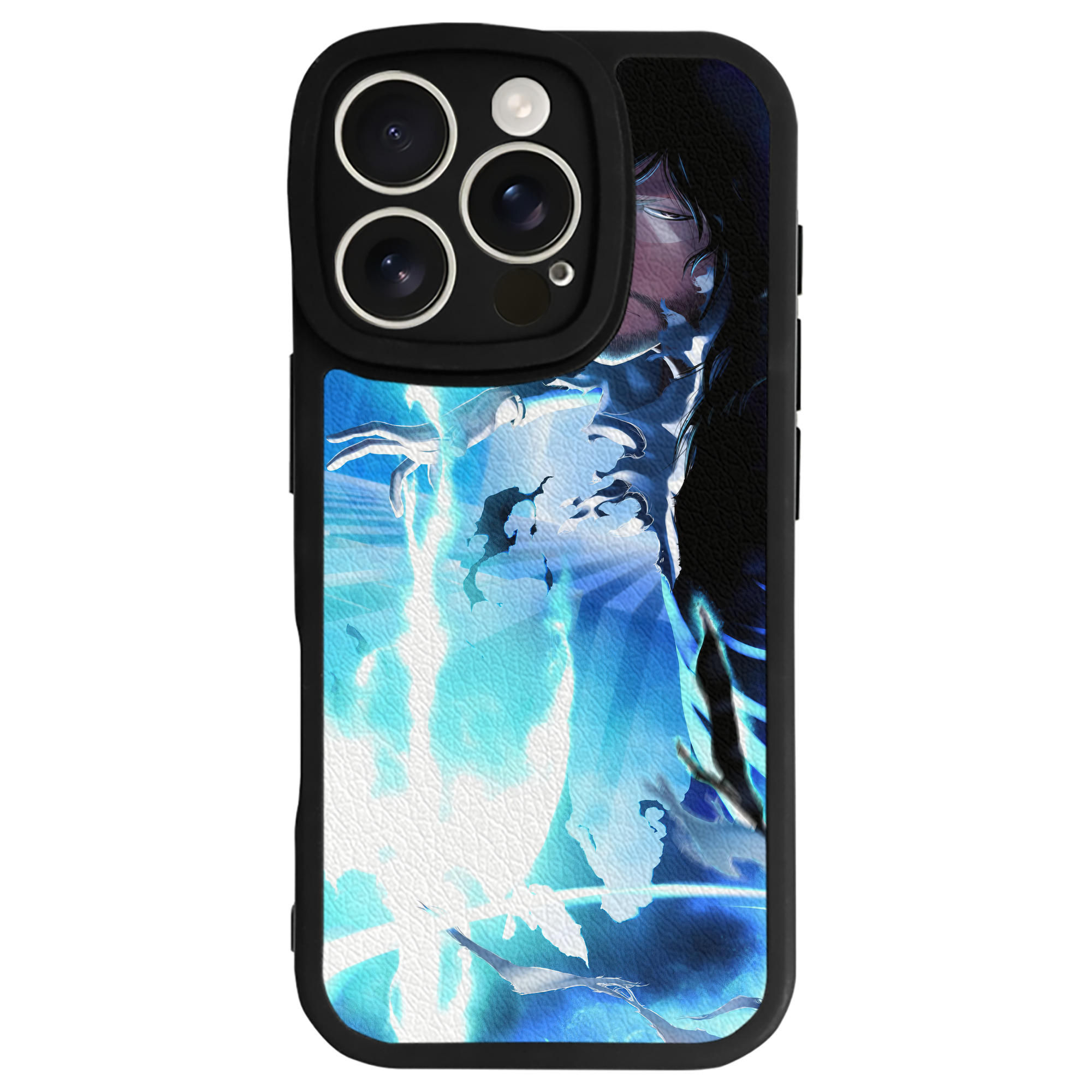 （画像用） ブリーチ BLEACH 【iPhone 16シリーズ対応】シリコンスマホケース（レザー調） 材質：シリコン